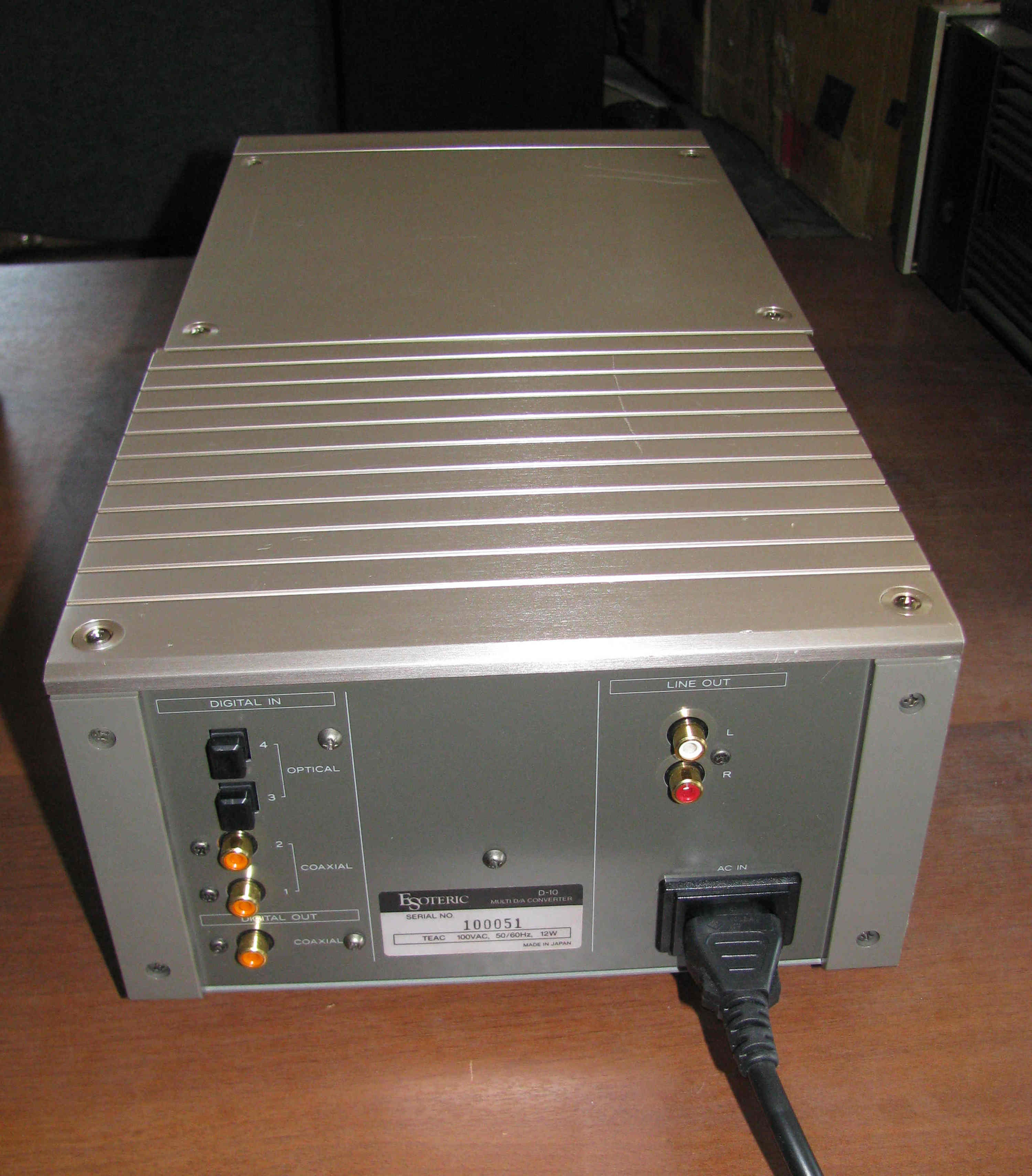 vintage hi-fi Digital audio converter Esoteric D-10