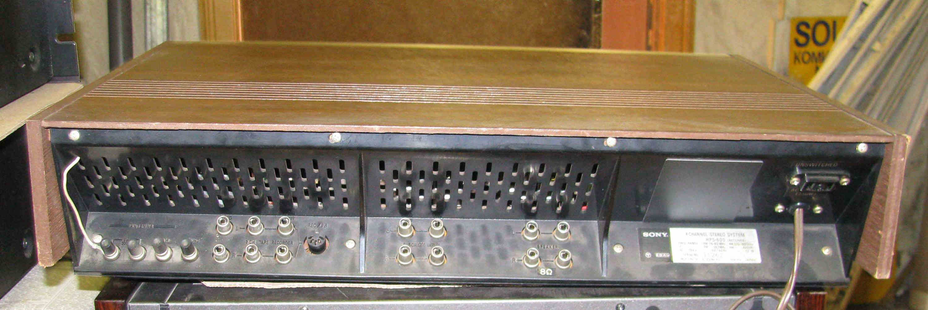 vintage hi-fi receiver Sony HPS-600